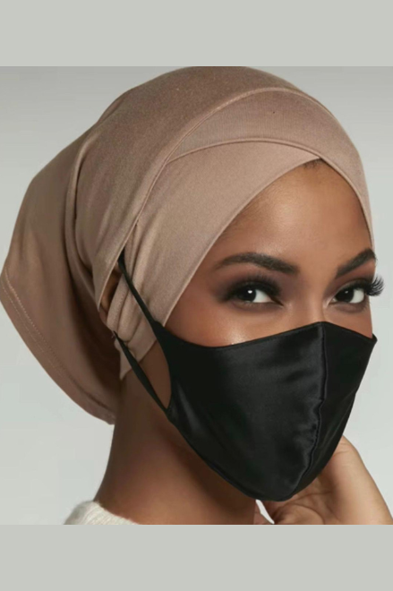 Turban chimiothérapie doux & extensible – Confort médical